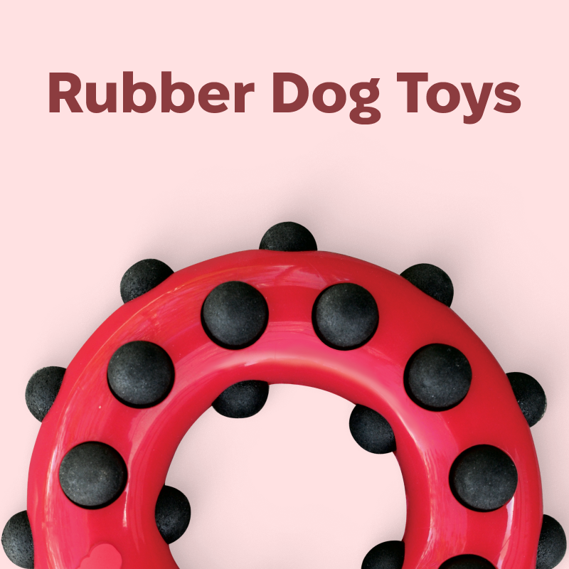 Rubber Dog Toys