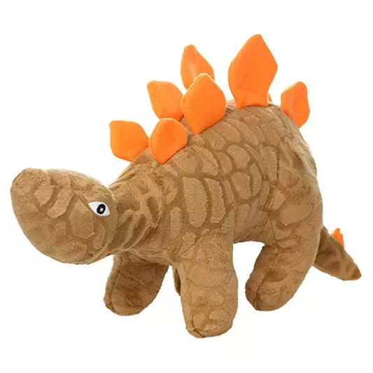 Mighty Dinosaur Stegosaurus Plush Toy - 17"x 9"