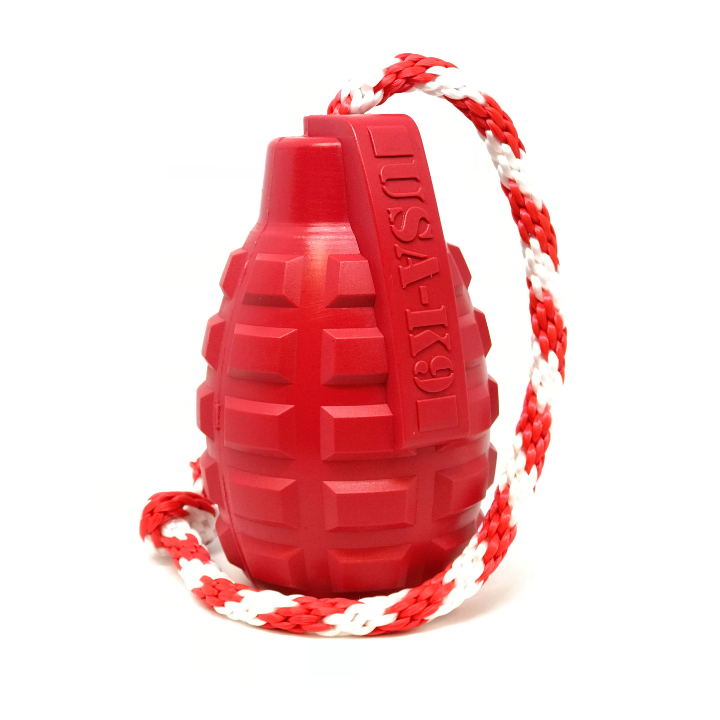 SodaPup Grenade Durable Rubber Chew Treat Dispenser