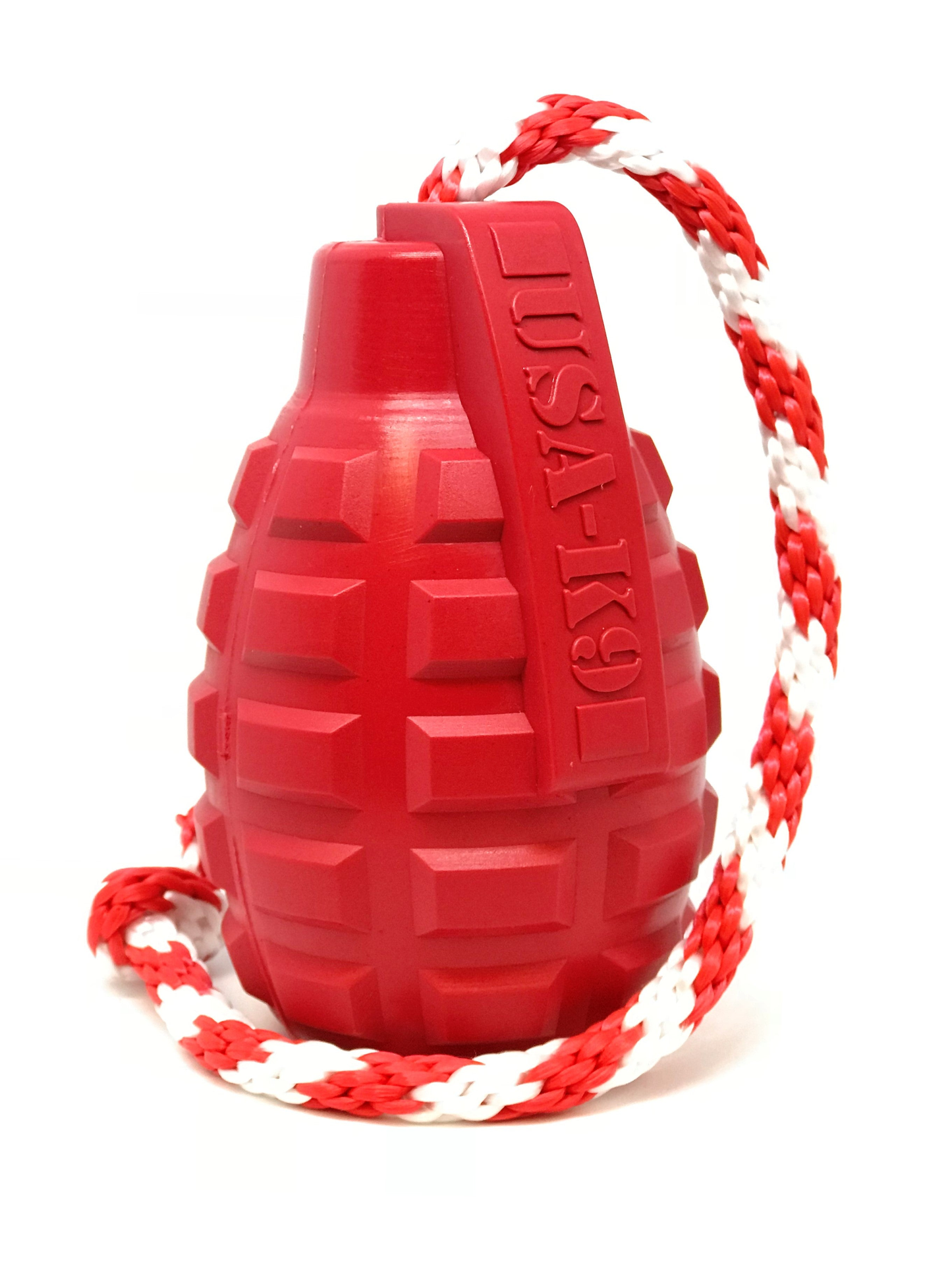 SodaPup Grenade Durable Rubber Chew Treat Dispenser