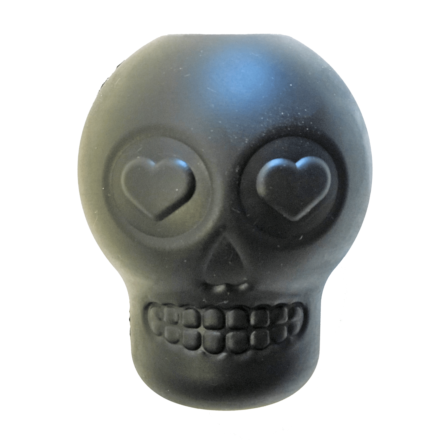 Sugar Skull Durable Rubber Chew Toy & Treat Dispenser