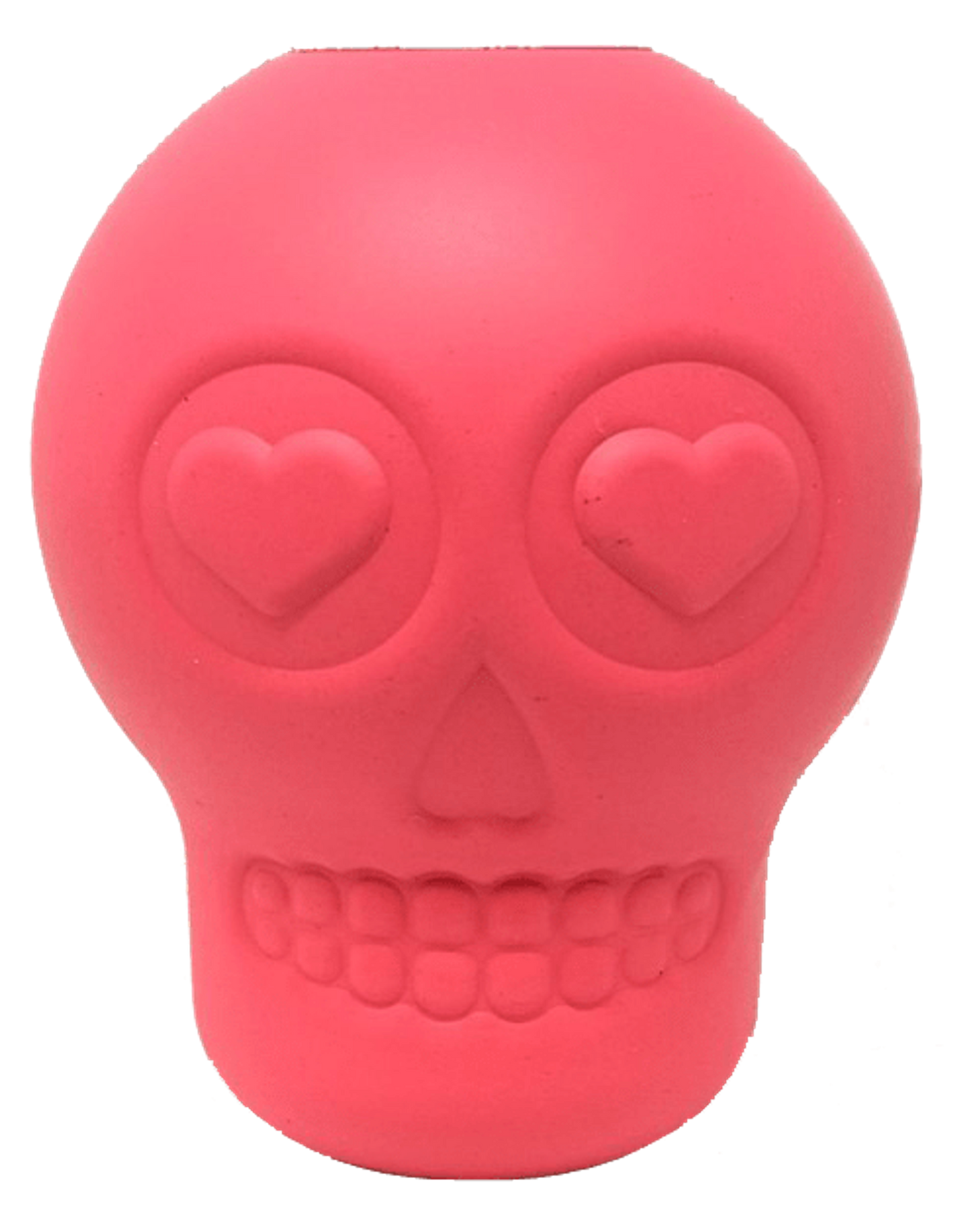 Sugar Skull Durable Rubber Chew Toy & Treat Dispenser