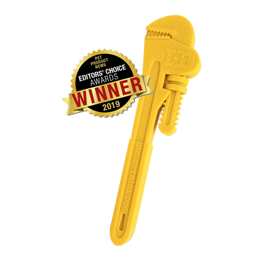 Soda Pup Nylon Pipe Wrench Ultra Durable Dog Chew Toy -8.5"