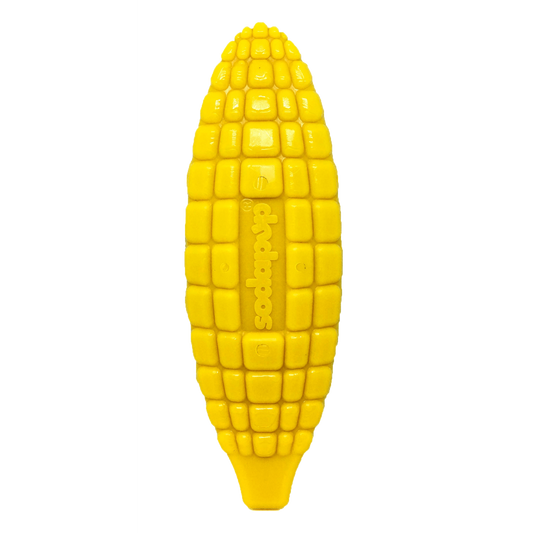 Soda Pup Nylon Corn Cob Durable Enrichment Toy - 7"