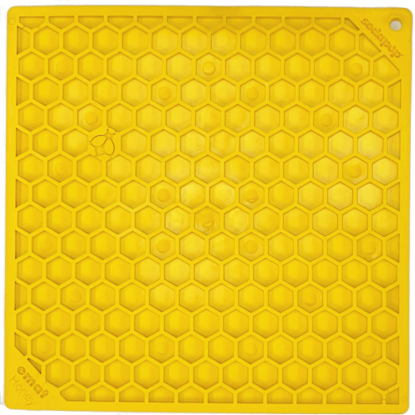 SodaPup Honeycomb Lick Mat - 8"x8"/5"x7"