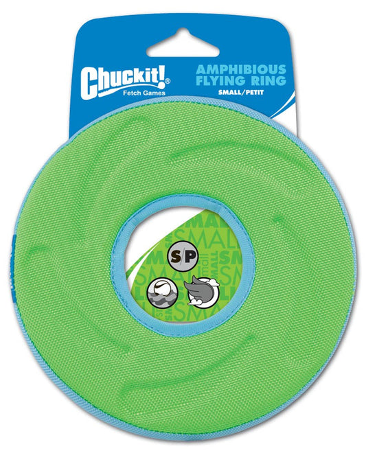 Chuckit! ZipFlilght Flying Ring Dog Toy Assorted 1ea/SM