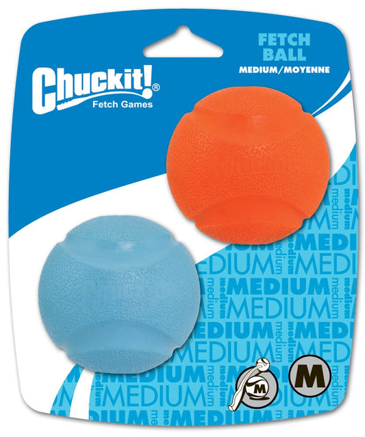 Chuckit! Fetch Ball Dog Toy Medium 2 pack